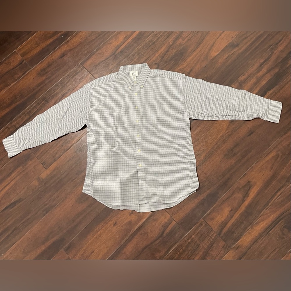 Mens Vintage Field Gear Button Down Shirt Size XL Long Sleeve With Pockets